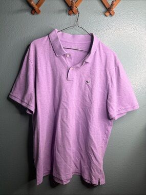 Vineyard Vines Men's Polo Shirt in Lavender Purple